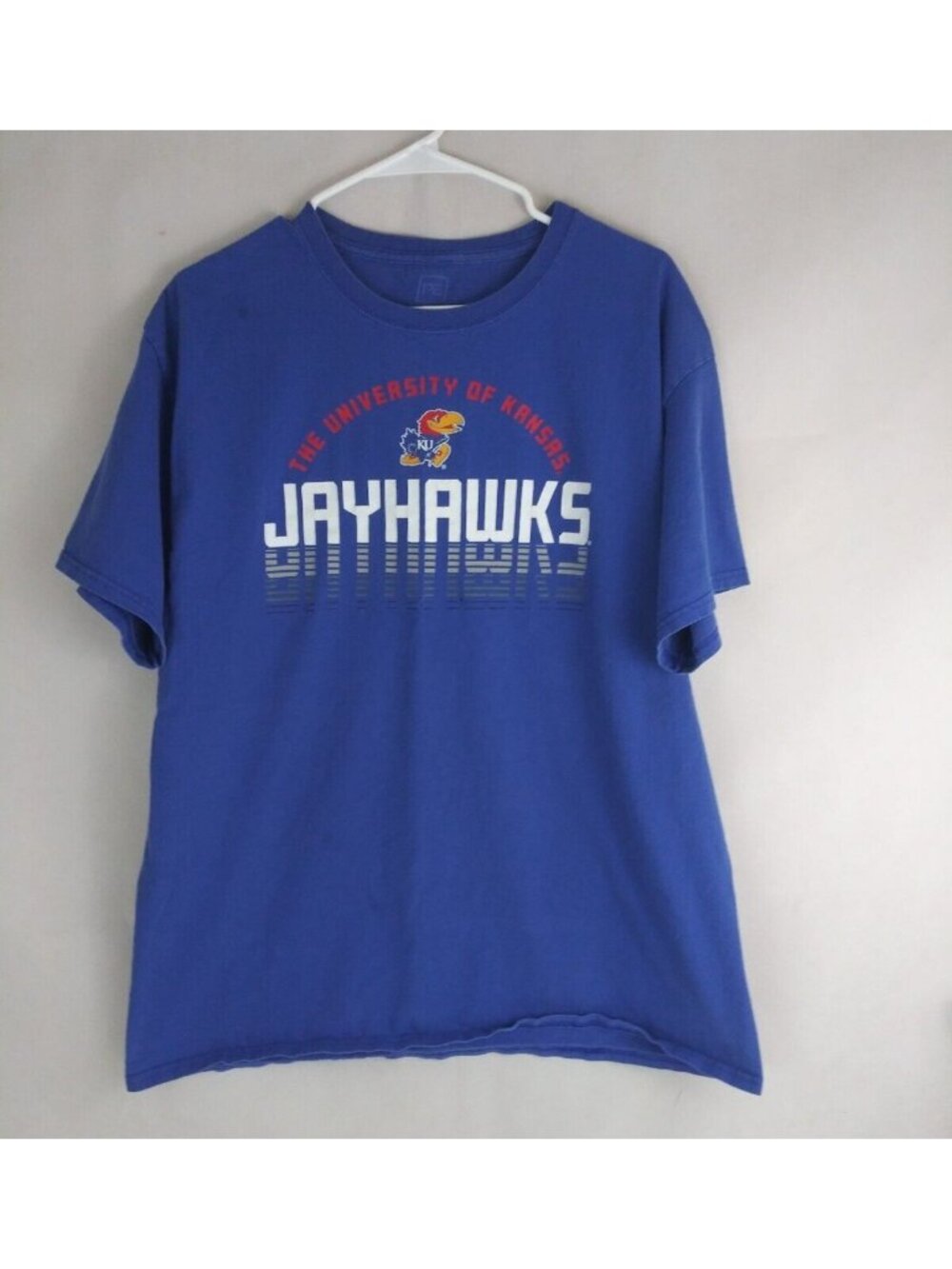 ProEdge NCAA The University Of Kansas Jayhawks Men's Blue T-Shirt XL